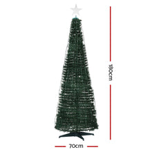 Load image into Gallery viewer, Christmas Tree 1.8M 298 LED Xmas Multi Colour Lights Optic Fibre