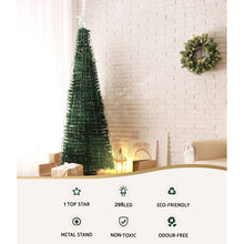 Load image into Gallery viewer, Christmas Tree 1.8M 298 LED Xmas Multi Colour Lights Optic Fibre