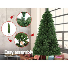 Load image into Gallery viewer, Jingle Jollys 2.4M 8FT Christmas Tree 1000 Tips Green