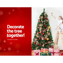 Load image into Gallery viewer, Jingle Jollys 2.4M 8FT Christmas Tree 1000 Tips Green