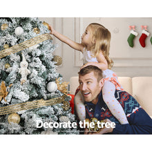 Load image into Gallery viewer, Christmas Tree 1.8M Xmas Trees Decorations Snowy 520 Tips
