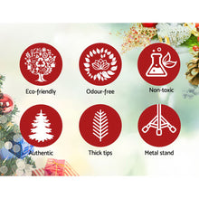 Load image into Gallery viewer, Jingle Jollys Christmas Tree 2.1M Xmas Trees Decorations White 1000 Tips