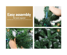 Load image into Gallery viewer, 8FT Christmas Snow Tree - Green_225cm tall 145cm wide Large and wide-2 m high-last 2 in stock!