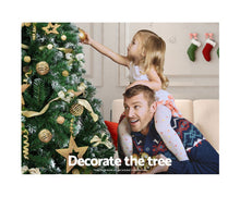 Load image into Gallery viewer, 8FT Christmas Snow Tree - Green_225cm tall 145cm wide Large and wide-2 m high-last 2 in stock!