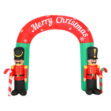 Load image into Gallery viewer, Christmas Inflatable Nutcracker Archway 3M Outdoor Decorations