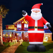 Load image into Gallery viewer, Massive Giant 5 Metre high Christmas Inflatable Santa Decorations Outdoor Air-Power Light
