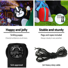 Load image into Gallery viewer, Christmas Inflatable Santa Tree 3M Lights Outdoor Decorations LED