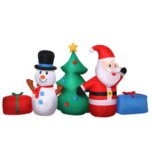 Load image into Gallery viewer, Christmas Inflatable Tree Snowman Lights 2.7M Outdoor Decorations