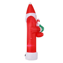 Load image into Gallery viewer, Christmas Inflatable Santa Archway 2.3M Outdoor Decorations Lights