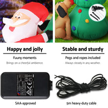 Load image into Gallery viewer, Christmas Inflatable Santa Tree 1.8M Lights Outdoor Decorations