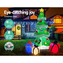 Load image into Gallery viewer, Jingle Jollys 3M Christmas Inflatable Tree LED Lights Outdoor Xmas Decorations