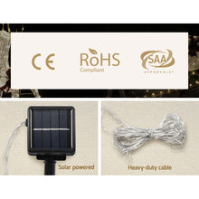Load image into Gallery viewer, Christmas Motif Lights LED Rope Reindeer Waterproof Solar Powered