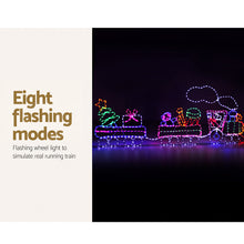 Load image into Gallery viewer, Christmas Lights Motif LED Rope Light Train Xmas Decor