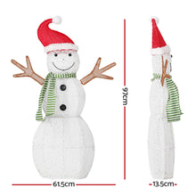 Load image into Gallery viewer, Christmas Lights LED Rope Light Snowman 97CM Motif 3D Decoration