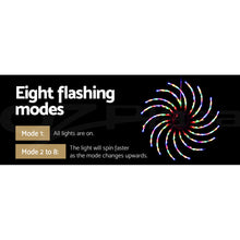 Load image into Gallery viewer, Christmas Motif Lights LED Spinner Light Waterproof Colourful