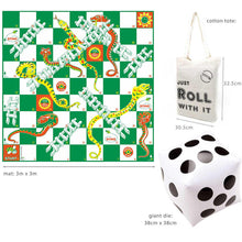 Load image into Gallery viewer, Giant Snakes and Ladders family games