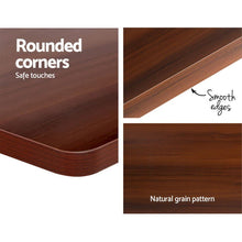 Load image into Gallery viewer, Artiss Standing Desk Electric Height Adjustable Sit Stand Desks Black Walnut-6