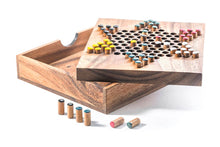 Load image into Gallery viewer, Chinese Checkers - wooden board game, strategy game, game for adults, game for kids, table game