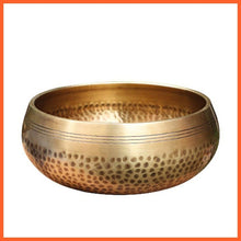Load image into Gallery viewer, Singing bowl Nepalese Tibetan genuine 592g bowl 12 cm size includes genuine wand