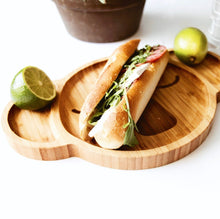 Load image into Gallery viewer, Toddlers mealtime Plate 100% sustainable bamboo-Karri the Koala-Food contact grade production