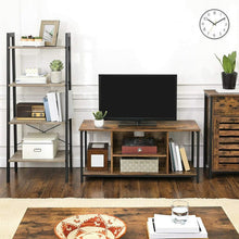 Load image into Gallery viewer, VASAGLE 4-Tier Ladder Shelf Greige and Black