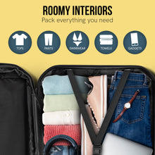 Load image into Gallery viewer, Olympus Noctis Suitcase 24in Hard Shell ABS+PC - Stygian Black