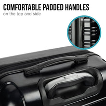 Load image into Gallery viewer, Olympus Noctis Suitcase 24in Hard Shell ABS+PC - Stygian Black