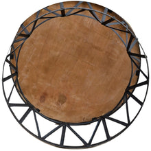 Load image into Gallery viewer, CAST IRON ROUND COFFEE TABLE HANDMADE M4056