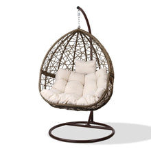 Load image into Gallery viewer, Outdoor Hanging Wicker Egg Chair - Brown-1