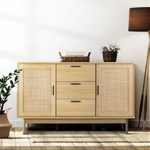 Load image into Gallery viewer, Rattan Large Buffet Sideboard Cabinet-0
