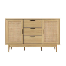 Load image into Gallery viewer, Rattan Large Buffet Sideboard Cabinet-3