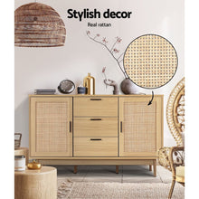 Load image into Gallery viewer, Rattan Large Buffet Sideboard Cabinet-5