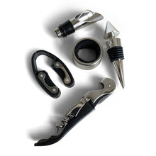 Load image into Gallery viewer, Fathers Day Gift Men's Republic Wine Tool Gift Set - 5 pcs in Bottle