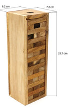 Load image into Gallery viewer, Stacking tumbling blocks wood balance game handmade stacking Fun Board Games Kids Ages 4 to Adults