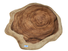 Load image into Gallery viewer, Wood Round Coffee Table, generous 95cm across one of kind 100% unique designed by nature_Table15