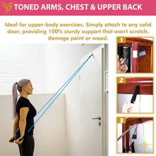 Load image into Gallery viewer, Resistance Exercise Bands Fitness Bundle 21 Pieces Complete Home Workout Tube Booty Bands Heavy Duty Band Gliding Core Sliders