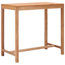 Load image into Gallery viewer, Garden Bar Table 110x60x105 cm Solid Teak Wood

