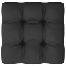 Load image into Gallery viewer, 11 Piece Garden Lounge Set with Cushions Black Solid Pinewood
