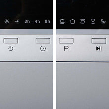 Load image into Gallery viewer, Devanti 6 Place Settings Benchtop Dishwasher Sliver
