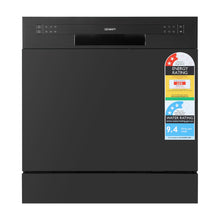 Load image into Gallery viewer, Devanti 8 Place Settings Benchtop Dishwasher Black
