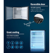 Load image into Gallery viewer, Devanti 70L Bar Fridge Black

