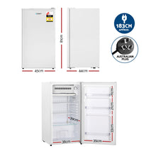 Load image into Gallery viewer, Devanti 95L Bar Fridge White
