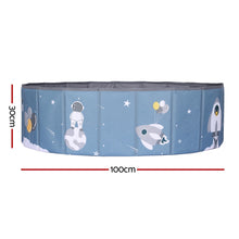Load image into Gallery viewer, Keezi Kids Ball Pool Pit Toddler Play Foldable Child Playhouse Storage Bag Blue
