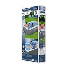 Load image into Gallery viewer, Bestway Swimming Pool 282x196x84cm Steel Frame Above Ground Pools Filter Pump 3662L
