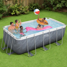 Load image into Gallery viewer, Bestway Swimming Pool 412x201x122cm Steel Frame Pool Set w/Pump Ladder
