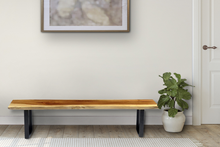 Load image into Gallery viewer, Bench seat or low set console table, hallway table Raintree Wood 1.5 Meter 150cm-model OS30_150cm
