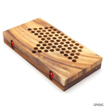 Load image into Gallery viewer, Chinese Checkers - wooden board game, strategy game, game for adults, game for kids, Large folding
