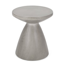 Load image into Gallery viewer, Outdoor furniture Tablua Australia Coffee Table Round Large Side Table 45 CM wide 51cm height Grey
