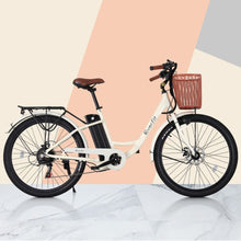 Load image into Gallery viewer, Everfit 26" Electric Bike City Bicycle eBike e-Bike Commuter w/ Battery WH
