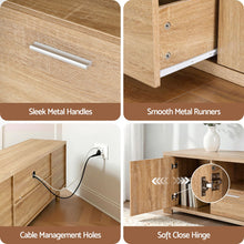 Load image into Gallery viewer, Artiss 180cm TV Unit Entertainment Unit Storage Drawer Cabinet Pine
